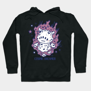 Cosmic dreamer flying like a shooting star Hoodie